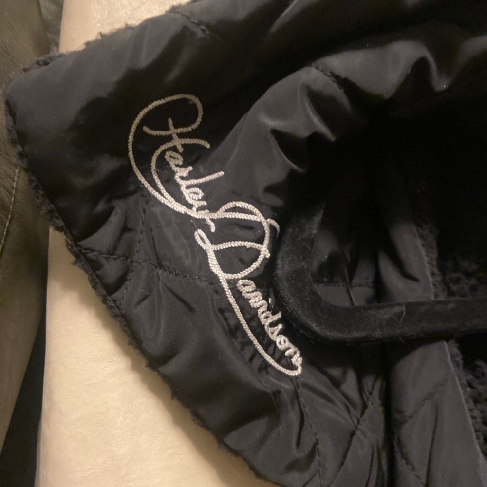 Harley-Davidson Black Quilted Jacket - Picture 4 of 5